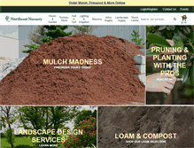 Tablet Screenshot of northeastnursery.com